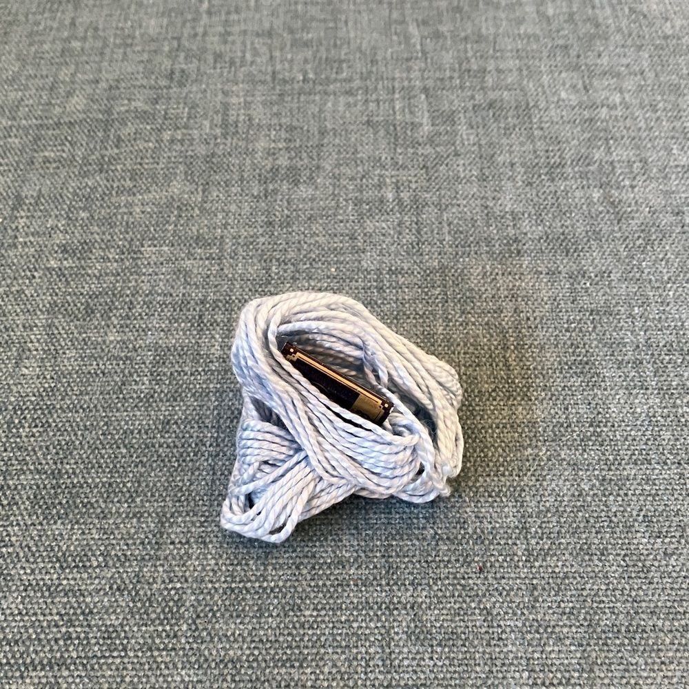 Blue Needlepoint Thread Yarn